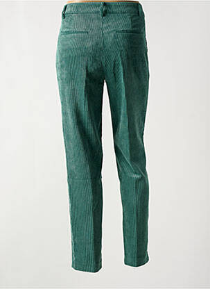 Pantalon drept elasticitate mărime normală verde MKT STUDIO femeie