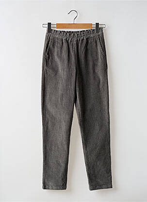 Pantalon drept elasticitate mărime normală gri MAEVY femeie