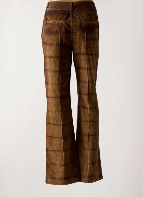 Pantalon drept maro LAURENCE femeie