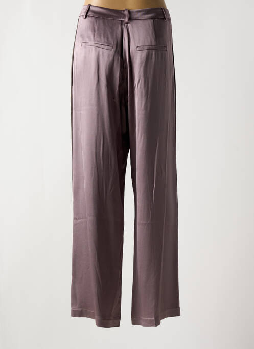 Pantalon drept maro ALYSI femeie