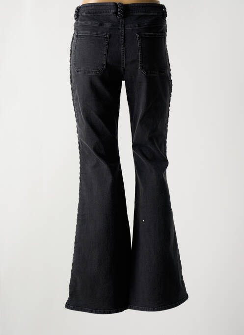 Blugi cu croială evazată negru BERENICE femeie