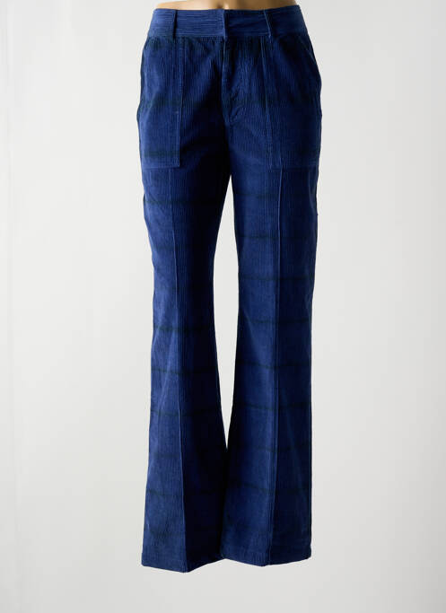 Pantalon drept albastru LAURENCE femeie