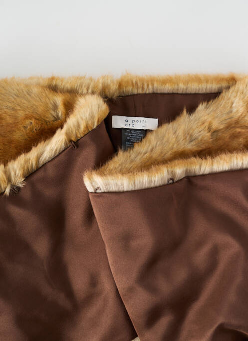 Eșarfă maro A POINT ETC femeie