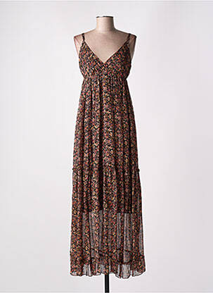 Rochie lungă negru GRACE & MILA femeie