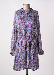 Rochie scurtă mâneci lungi mâneci lungi violet KILKY femeie