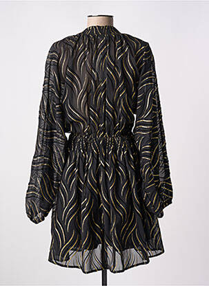 Rochie midi mâneci lungi mâneci lungi negru KILKY femeie