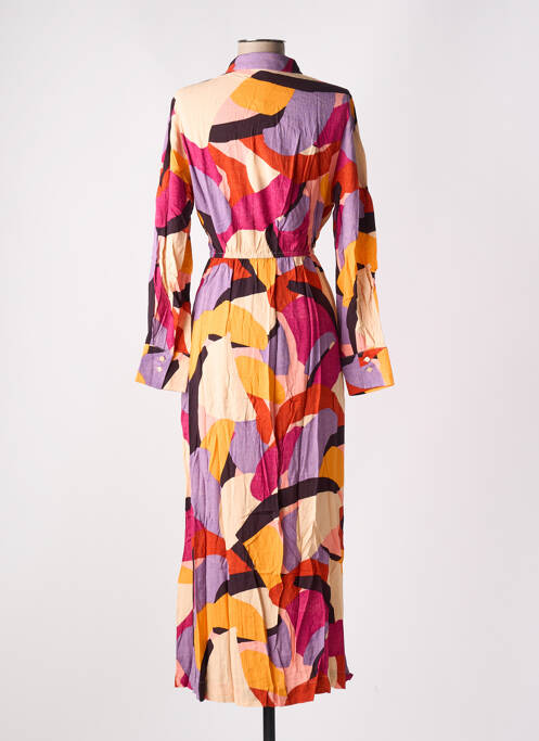 Rochie lungă portocaliu GRACE & MILA femeie