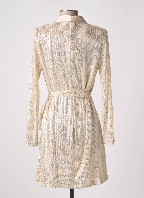 Rochie scurtă bej KILKY femeie