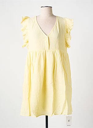 Rochie scurtă galben KILKY femeie