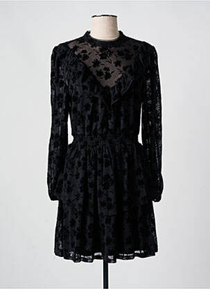 Rochie scurtă mâneci lungi mâneci lungi negru KILKY femeie