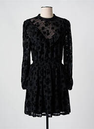 Rochie scurtă mâneci lungi mâneci lungi negru KILKY femeie