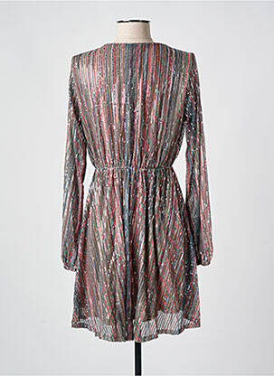 Rochie scurtă mâneci lungi mâneci lungi roz KILKY femeie
