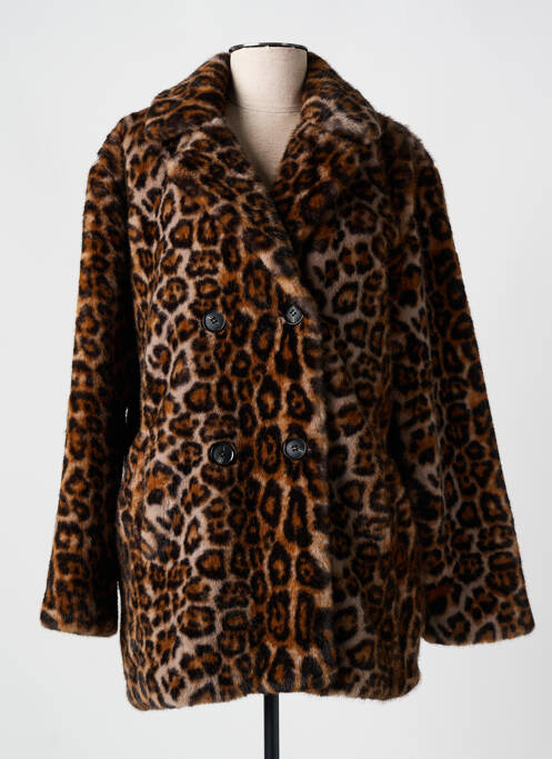 Palton scurt maro ESCANDELLE femeie