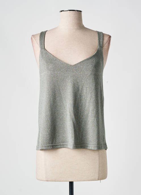 Top gri GRACE & MILA femeie