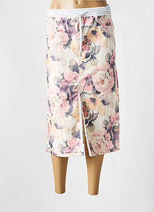 Fustă midi bej ONADO femeie