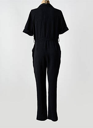 Salopetă-pantalon mâneci scurte mâneci scurte negru KILKY femeie