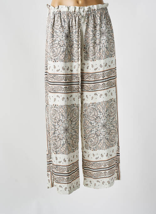 Pantalon larg alb KILKY femeie