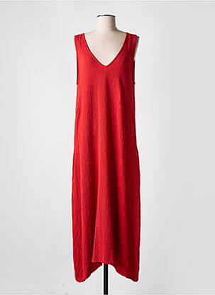 Rochie lungă portocaliu ANNAHPA femeie