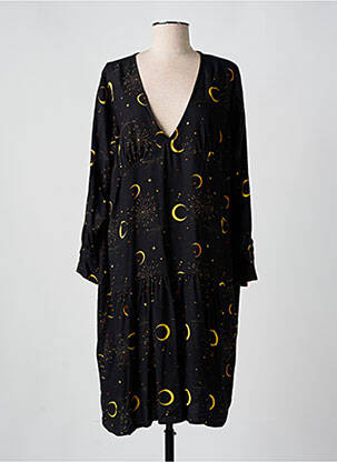 Rochie midi negru ANNAHPA femeie