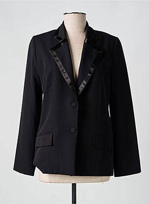Sacou buzunare negru ANNAHPA femeie
