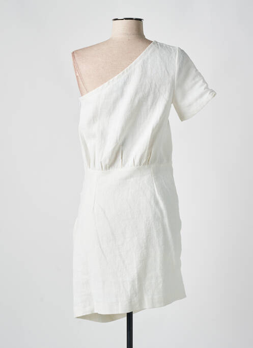 Rochie scurtă mâneci scurte mâneci scurte bej ANNAHPA femme