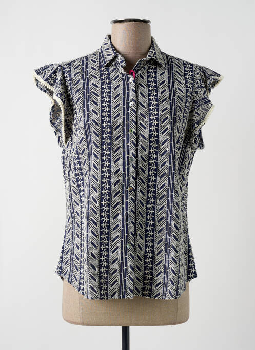 Cămașă albastru GUAPA COLLECTION femeie