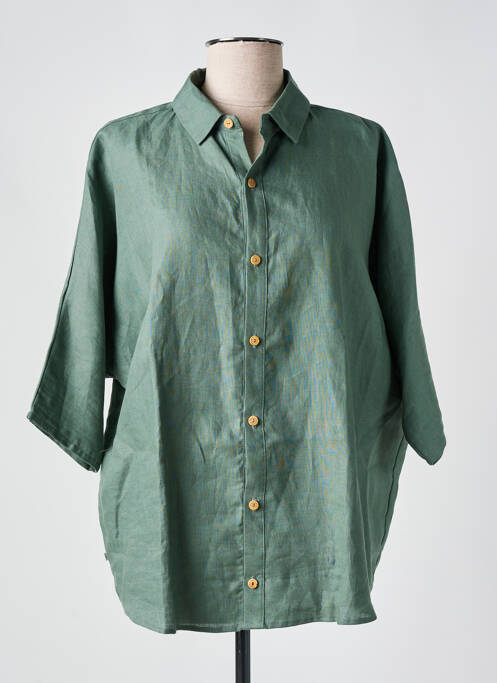 Cămașă verde LA GENTLE FACTORY femeie