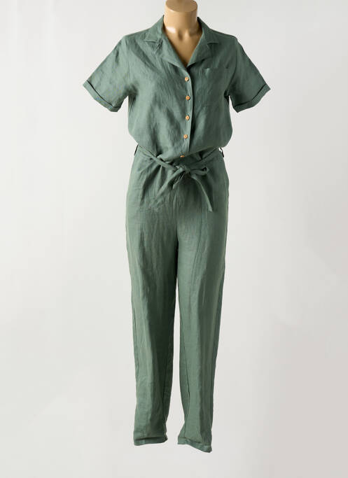 Salopetă-pantalon verde LA GENTLE FACTORY femeie