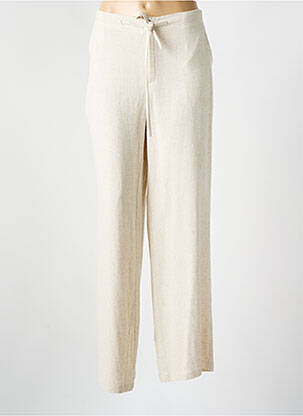 Pantalon drept bej ANNAHPA femeie