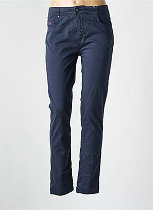 Pantalon slim albastru VICOMTE ARTHUR femeie
