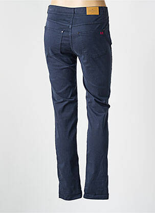 Pantalon slim țesătură poplin mărime normală albastru VICOMTE ARTHUR femeie