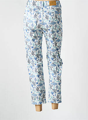 Pantalon 7/8 talie înaltă talie înaltă albastru VICOMTE ARTHUR femeie