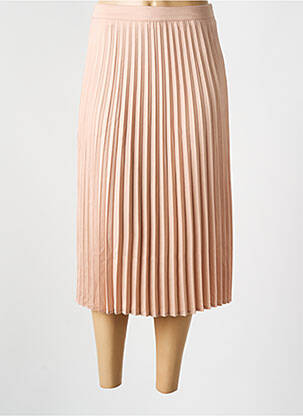 Fustă midi roz FRIME femeie