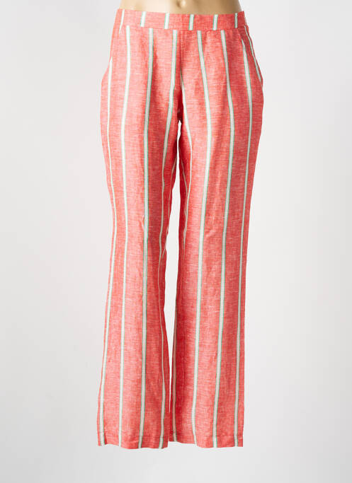 Pantalon drept roșu ANNAHPA femeie