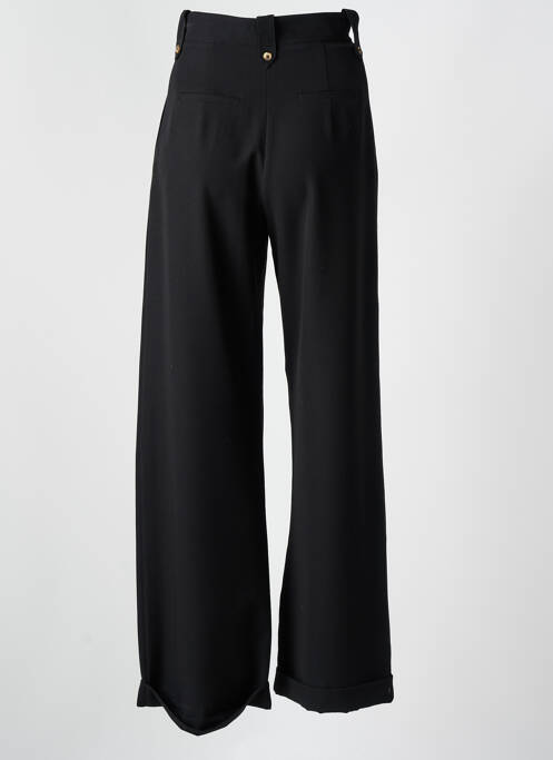 Pantalon larg negru ANNAHPA femeie