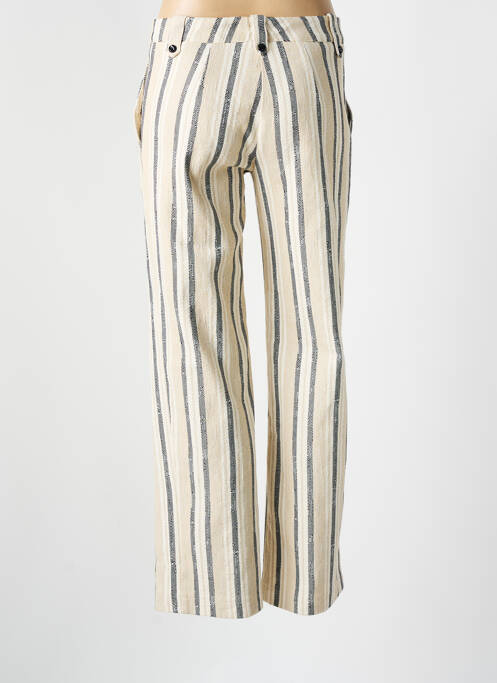 Pantalon drept bej ANNAHPA femeie