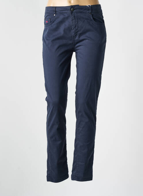 Pantalon slim albastru VICOMTE ARTHUR femeie