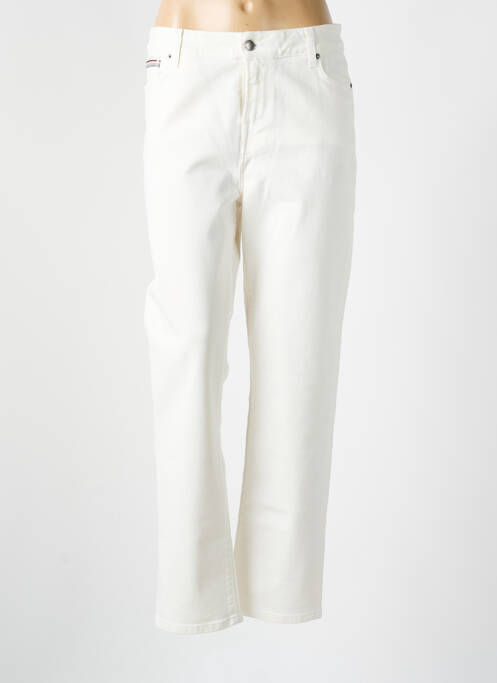 Blugi cu croială slim bej LE GENTLE FACTORY femeie