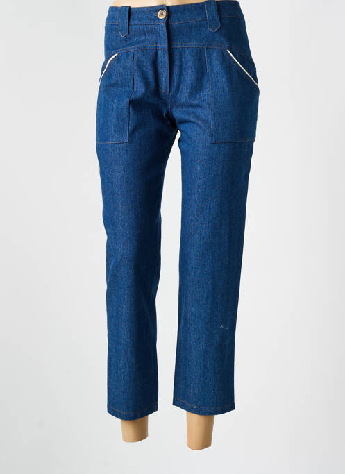 Blugi cu croială slim albastru ANNAHPA femeie