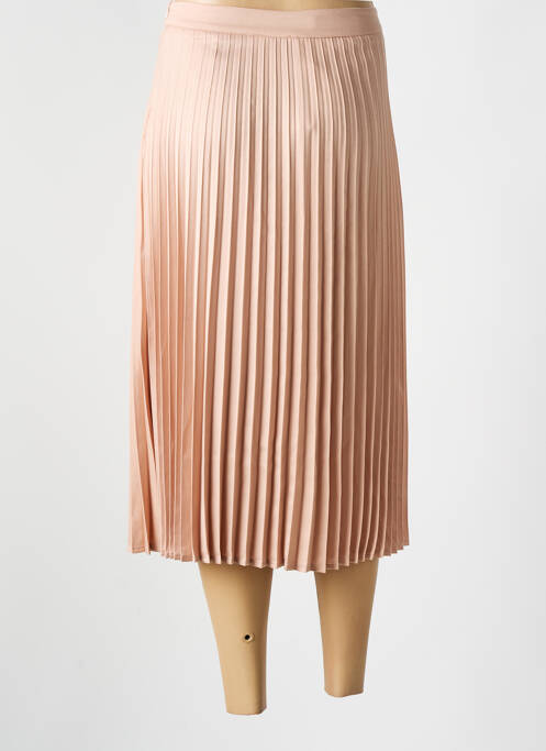 Fustă midi roz FRIME femeie