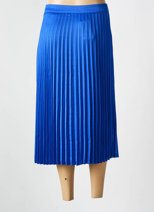 Fustă midi albastru FRIME femeie