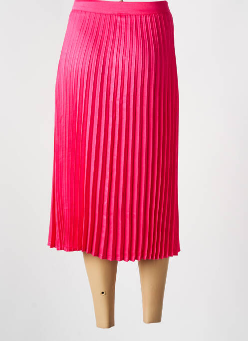 Fustă midi roz închis FRIME femeie