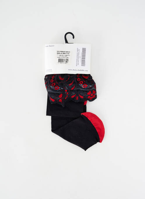 Colanți negru CLOVIS & CLOTHILDE femeie