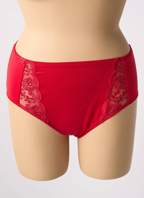 Chilot cu talie înaltă roșu ULLA DESSOUS femeie