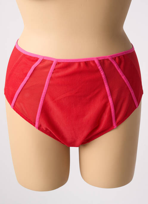 Chilot cu talie înaltă roșu ELOMI femeie