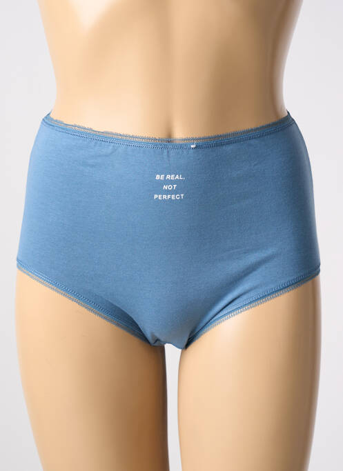 Chilot cu talie înaltă albastru HANA femeie