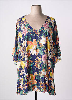 Tunică mâneci scurte albastru ROSA FAIA femeie