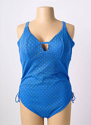 Costum de baie dintr-o singură piesă albastru ELOMI femeie