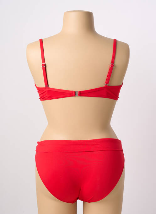 Costum de baie din două piese roșu SUN PLAYA femeie