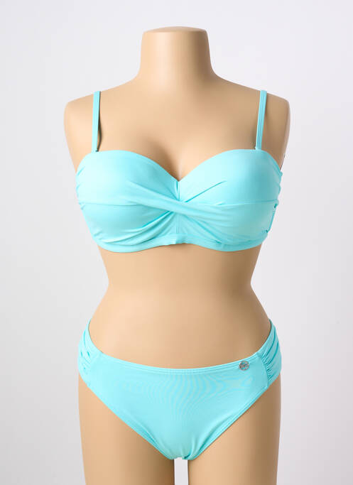 Costum de baie din două piese albastru SUN PLAYA femeie